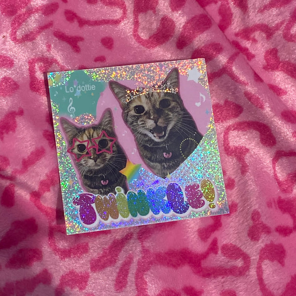 twinkle the torbie pixie dust sticker