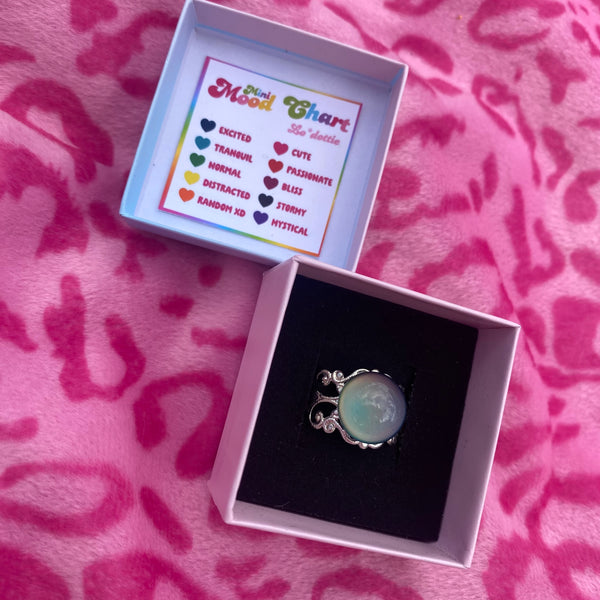 magic mood ring w/ chart