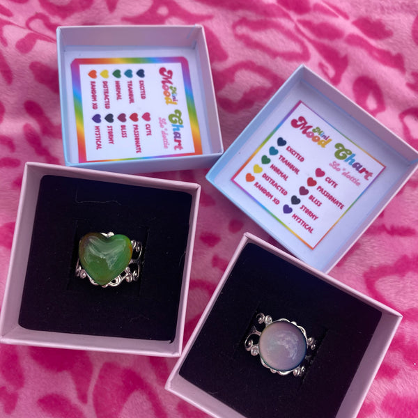 magic mood ring w/ chart