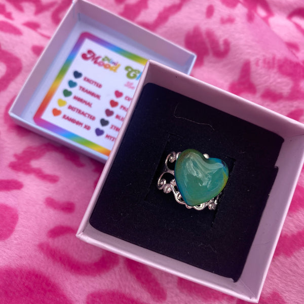 magic mood ring w/ chart