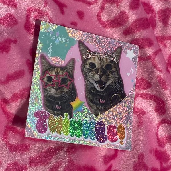 twinkle the torbie pixie dust sticker