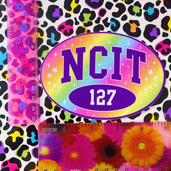 NCIT 5” sticker