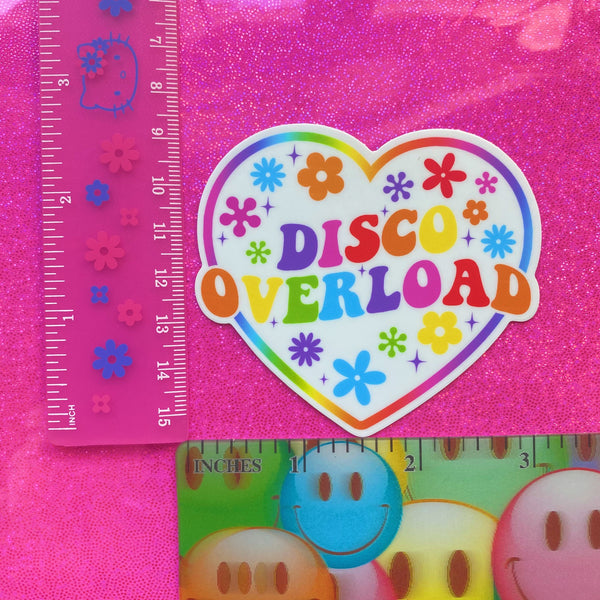 disco overload sticker